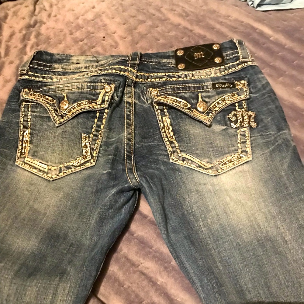 Size 30 Miss Me jeans like brand new only wore a couple times